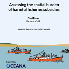 Assessing the spatial burden of harmful fisheries subsidies