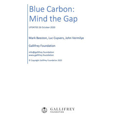 Blue Carbon: Mind the Gap