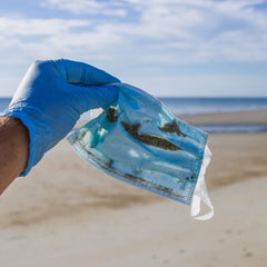 Plastic waste release caused by COVID-19 and its fate in the global ocean