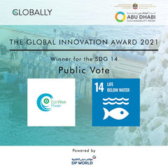 Eco Wave Power Wins the Global Innovation Award 2021 at Abu Dhabi Sustainability Week