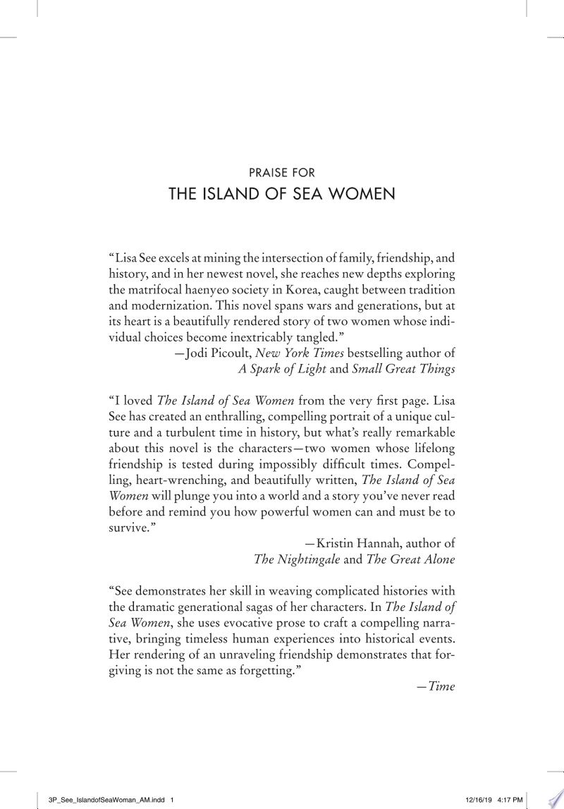 The Island of Sea Women