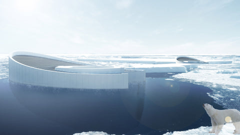 Iceberg-making submarine re-freezing the Arctic