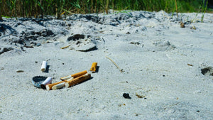 This little robot is cleaning up our beaches, one cigarette butt at a time