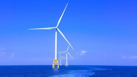 This floating wind turbine is designed to pop up in the open ocean