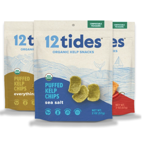 Organic Puffed Kelp Chips
